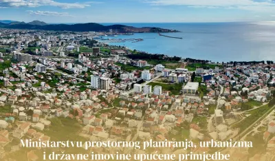 Op&scaron;tina Bar: Nadležnom ministarstvu upućene primjedbe na nacrt PUP-a, neophodno usklađivanje planskih rje&scaron;enja