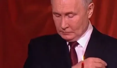 Putin prisustvovao uskr&scaron;njoj liturgiji posle progla&scaron;enja primirja u Ukrajini