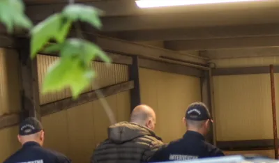 Privođenje Danila Mandića kod istražnog sudije