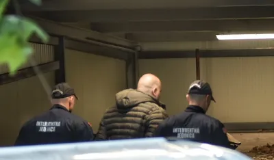 Privođenje Danila Mandića kod istražnog sudije