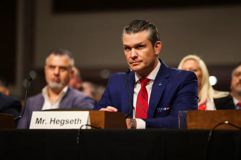 Hegset opremio studio za &scaron;minkanje u Pentagonu