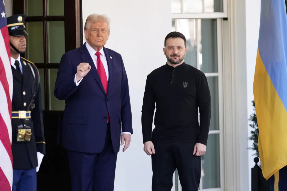 Donald Tramp i Vlodimir Zelenksi