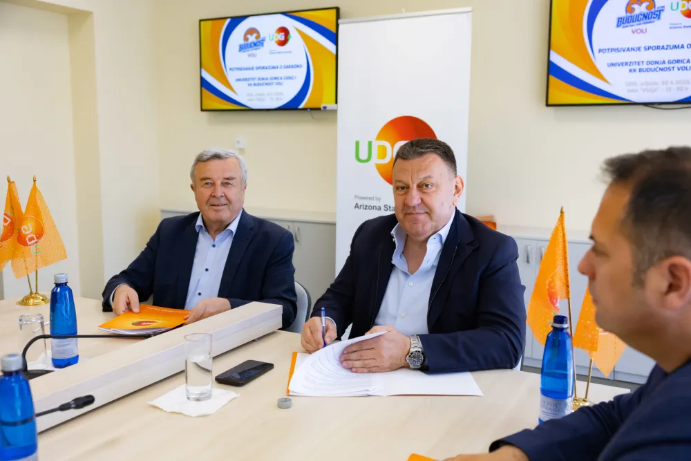 Budućnost Voli i Univerzitet Donja Gorica potpisali sporazum o saradnji