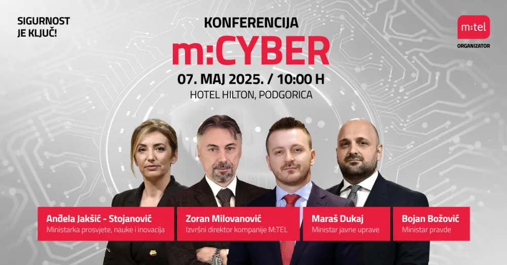 MTEL organizuje konferenciju o Sajber bezbjednosti
