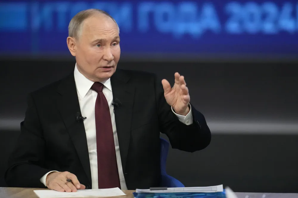 Predsjednik Rusije Vladimir Putin. (AP Photo/Alexander Zemlianichenko)
