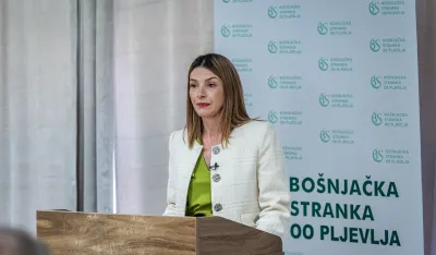 Strujić Harbić: Da Pejović ima principe, dala bi ostavku na poslaničku funkciju koju je dobila isključivo zahvaljući PES-u i Spajiću