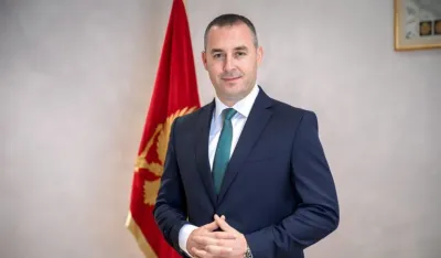 Dragoslav &Scaron;ćekić, ministar sporta i mladih i potpredsjednik SNP-a