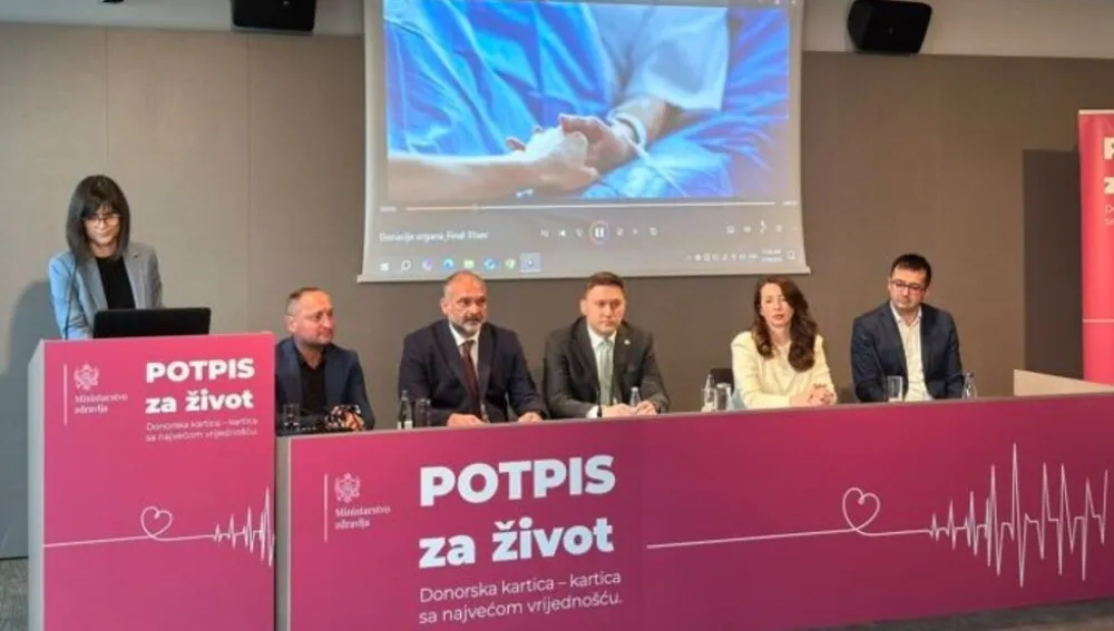 Sa pres konferencije DOnorske kartice