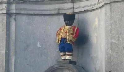 Povodom sjutra&scaron;njeg Dana nezavisnosti popularni "Maneken Pis" obučen u crnogorsku narodnu no&scaron;nju