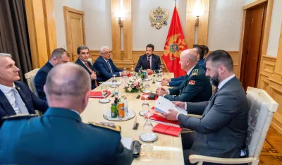 (VIDEO) Počela sjednica Savjeta za odbranu i bezbjednost, razmatraju smjenu&nbsp;generala&nbsp;Lazarevića