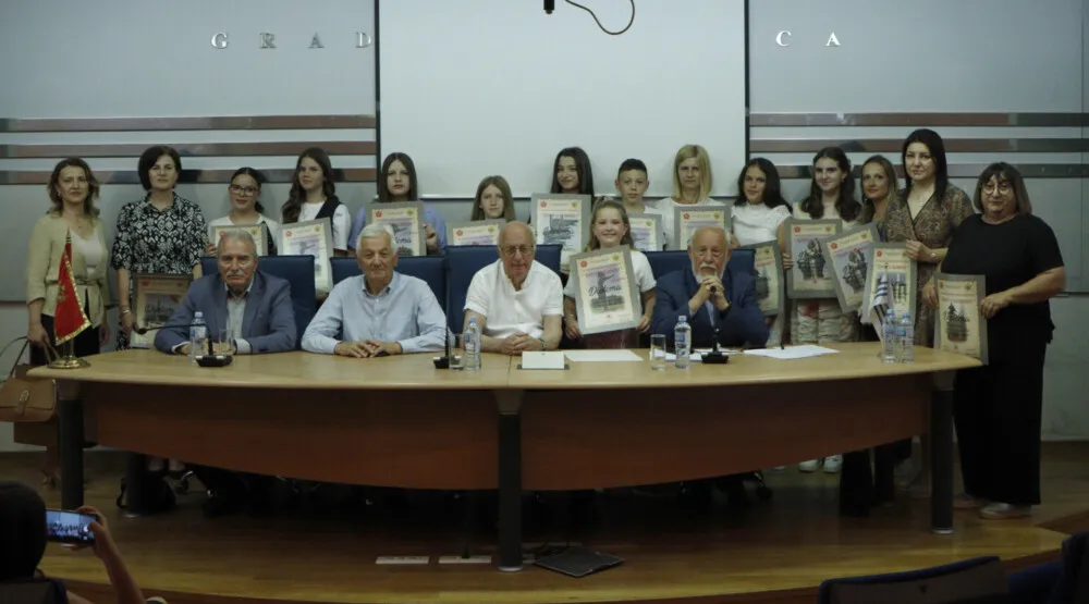 Savez udruženja boraca NOR-a i antifa&scaron;ista Crne Gore uručio nagrade učenicima