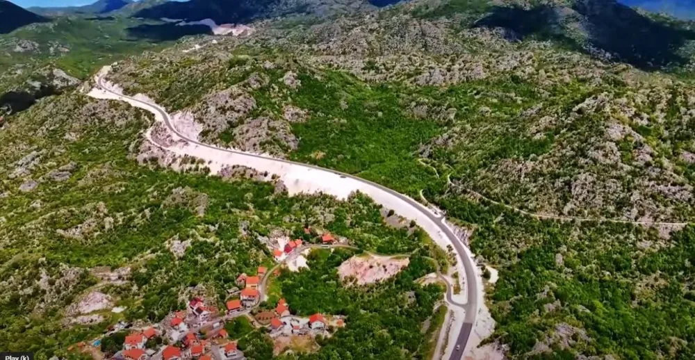 Zavr&scaron;ena prva faza puta Cetinje - Čevo