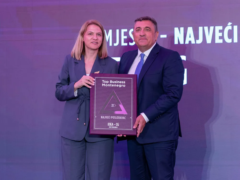 Kompanija Idea-CG najveći poslodavac u Crnoj Gori