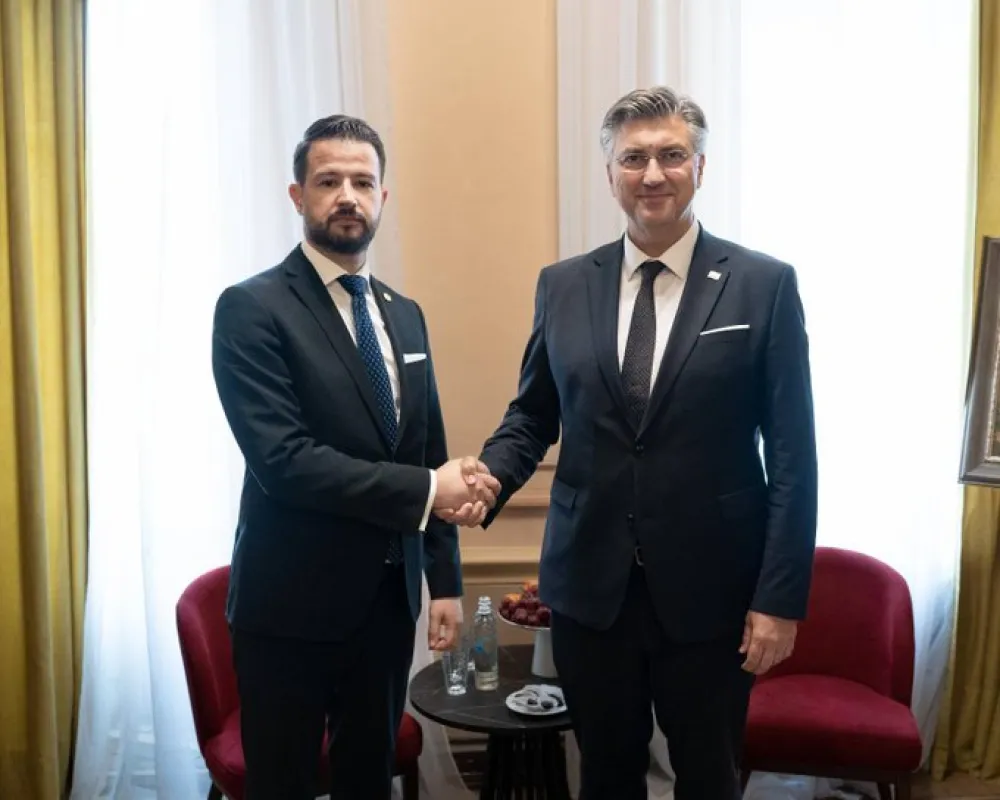Milatović: Za Crnu Goru od izuzetne važnosti podr&scaron;ka Hrvatske na EU put