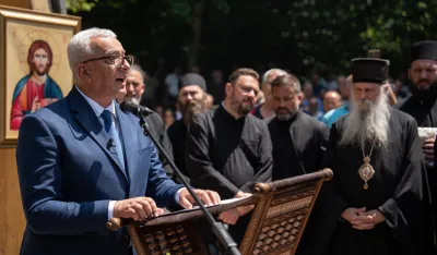 Mandić položio vijenac u Kamni&scaron;koj Bistrici: Okupili smo se ne da oživljavamo bilo kakvu mržnju, već da u molitvi odamo počast žrtvama