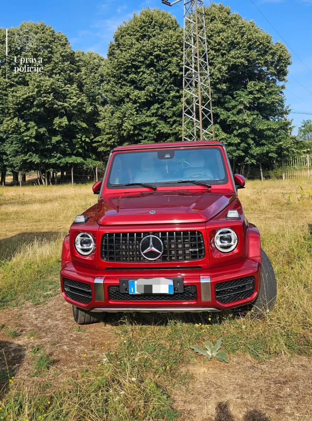 Zaplijenjeno vozilo