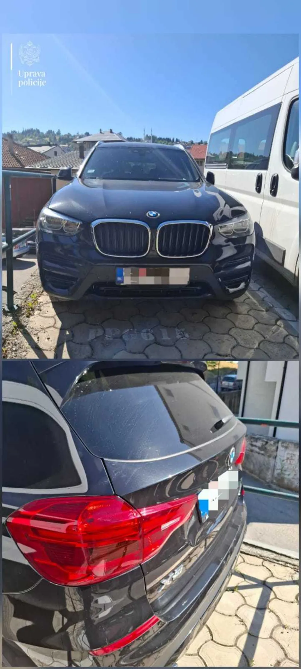 Granična policija na sjeveru Crne Gore oduzela dva &bdquo;BMW-a&ldquo; sa potjernica