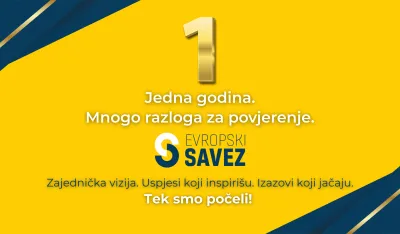 Evropski savez danas obilježava godinu od osnivanja: Kičma smo građanske, slobodne i progresivne Crne Gore
