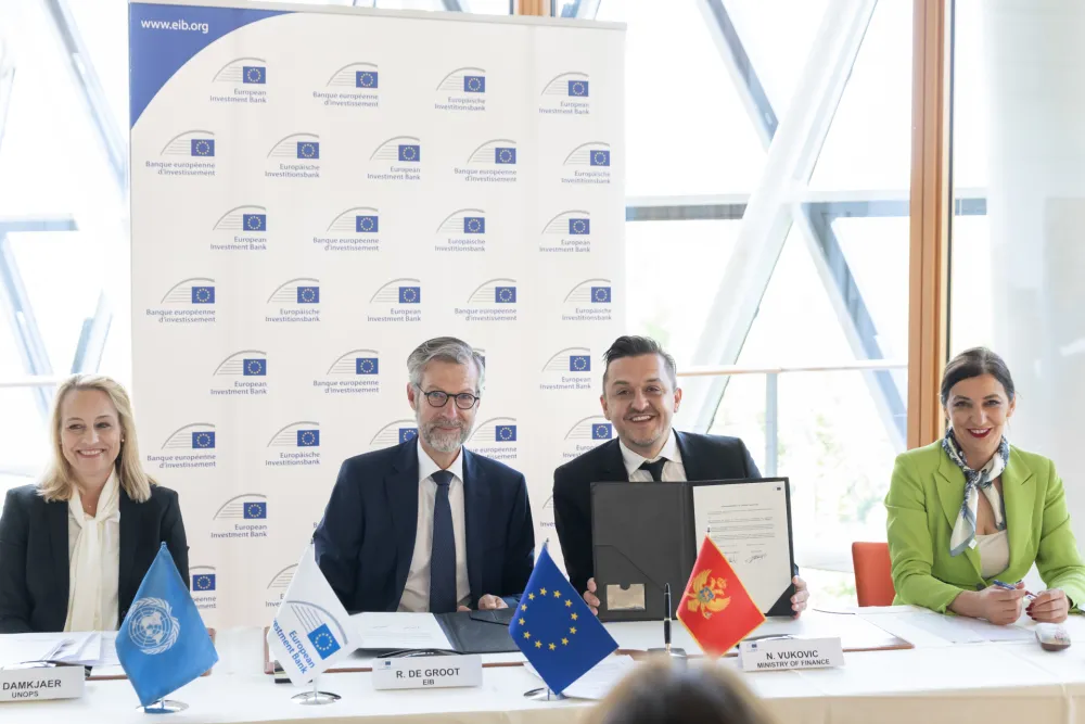 EIB Global pojačava podr&scaron;ku ekonomskom razvoju Crne Gore