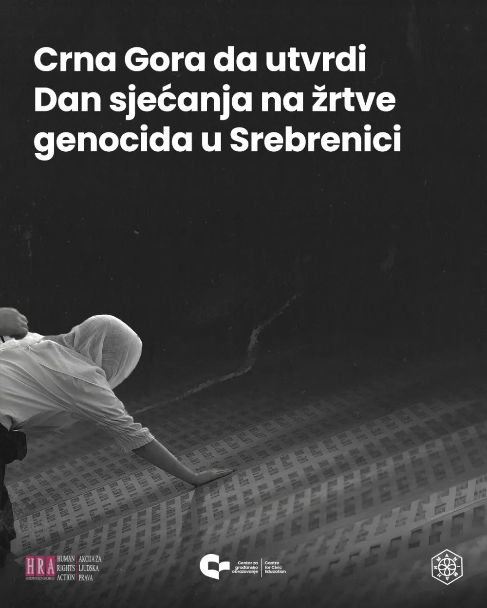 Crna Gora da utvrdi 11. jul kao Dan sjećanja na žrtve genocida u Srebrenici