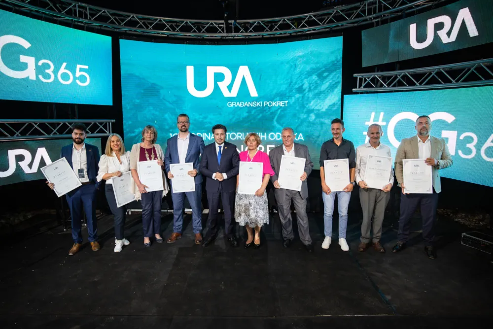 Abazović na Kongresu URE dodijelio plakete za promociju demokratije, slobode i razvoja Crne Gore