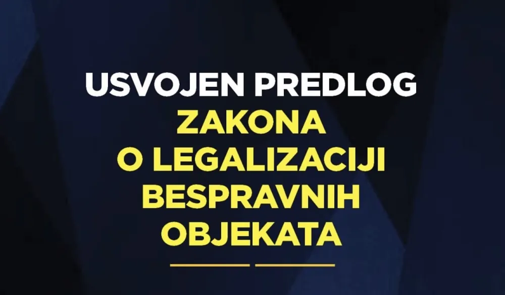 MDUP: Građanima će biti pružena &scaron;ansa da legalizuju svoje bespravne objekte