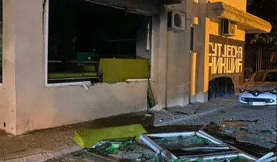 Policija rasvijetlila podmetanje požara u sportskoj kladionici u Nik&scaron;iću; jedno lice uhap&scaron;eno, drugo u bjekstvu