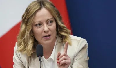 Meloni nije za priznanje Palestine prije njenog osnivanja