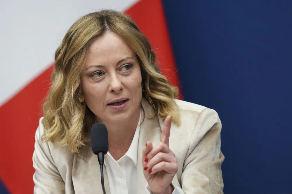 Meloni nije za priznanje Palestine prije njenog osnivanja