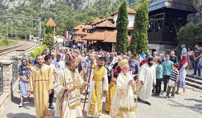 U manastiru Kumanica proslavljena hramovna&nbsp;slava: Sabrani u bogatstvu vjere, ljubavi i sloge