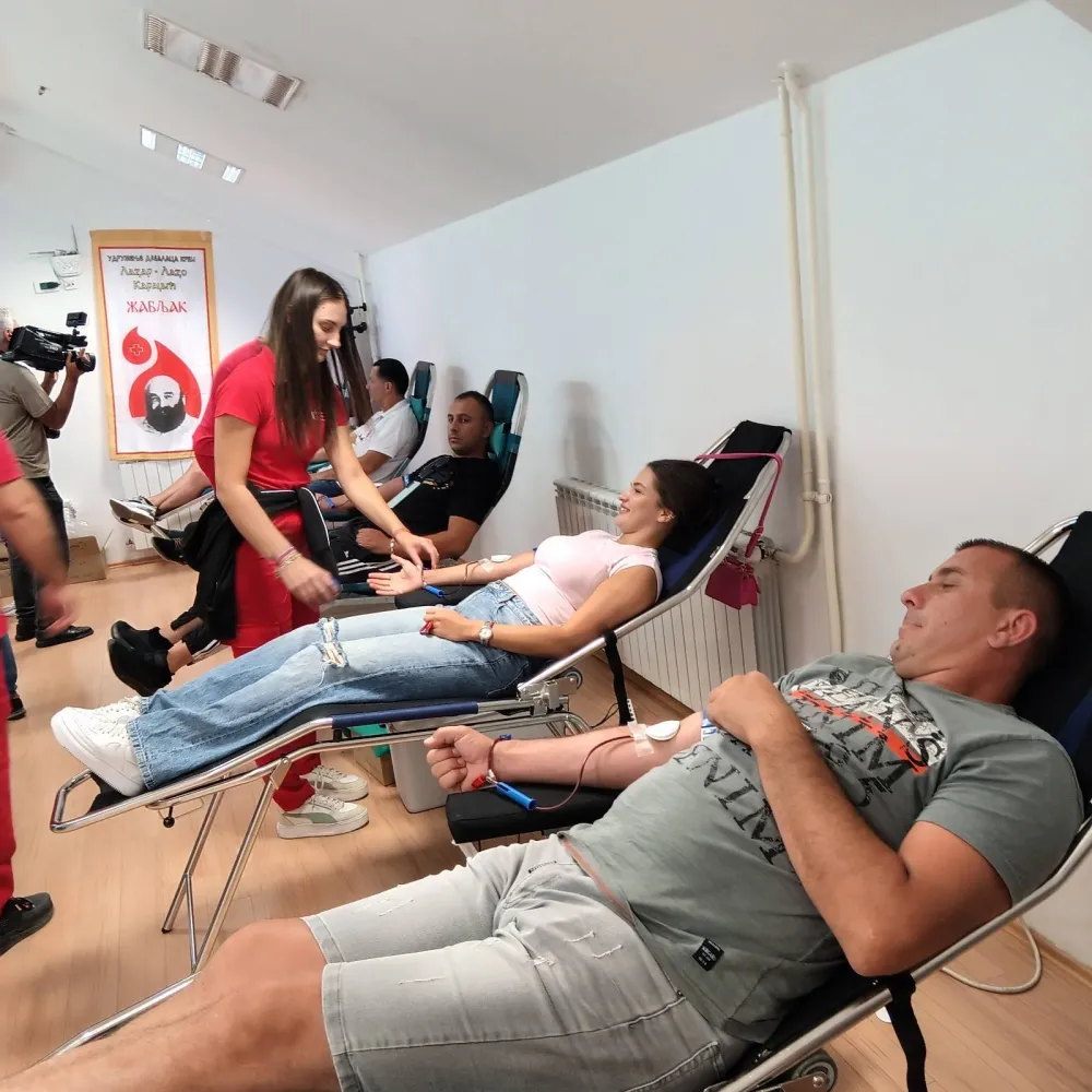 Na Žabljaku prikupljeno 118 jedinica krvi