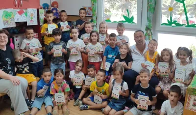 Djecu vrtića "Đina Vrbića"&nbsp; kroz stihove savladali azbuku