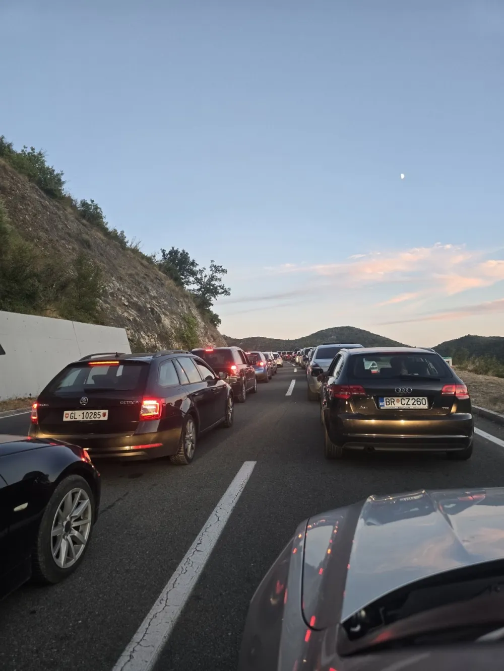 Saobraćajne gužve Buljarice Bar