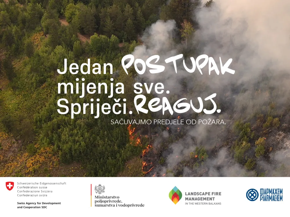 Regionalna inicijativa za podizanje javne svijesti o upravljanju požarima na otvorenom 