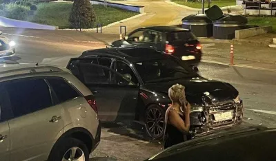 Podgorica: Sudar tri vozila, povrijeđeni transportovani u Urgentni centar