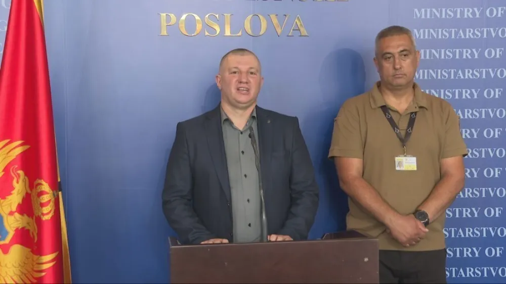 Ba&scaron;anović: Uhvaćen mu&scaron;karac koji je izazvao požar na Zabjelu, kao i maloljetnici osumnjičeni za požare u Zeti i Bezjevu