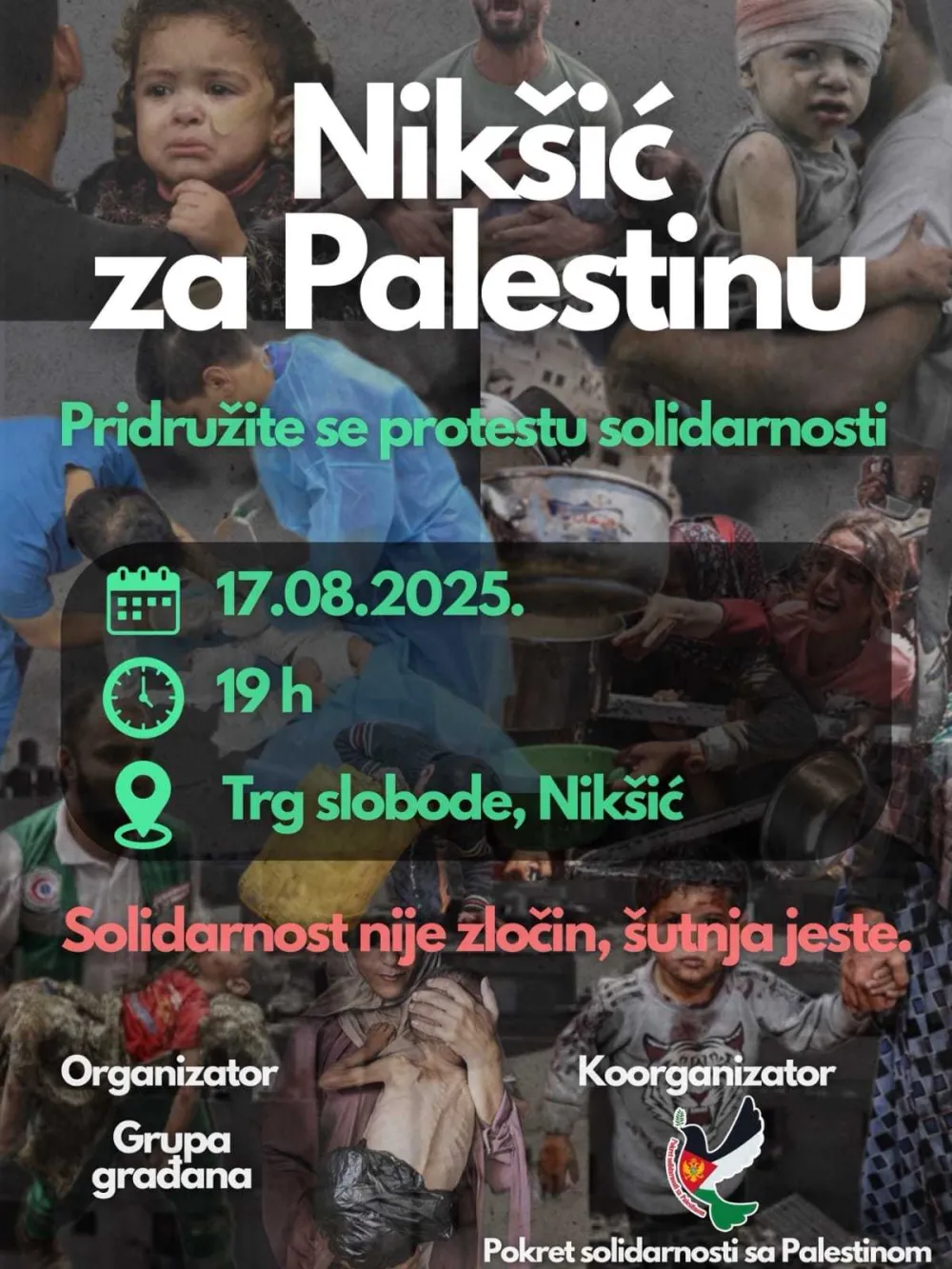 Nik&scaron;ić: Skup podr&scaron;ke narodu Palestine