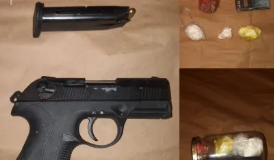 Uhap&scaron;ena osoba kod koje je u Dajbabama pronađen kokain, marihuana i pi&scaron;tolj sa municijom