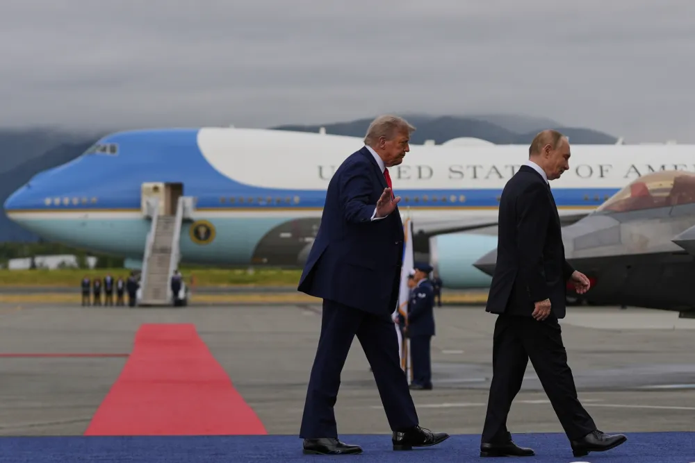 TRamp i Putin na ALjasci