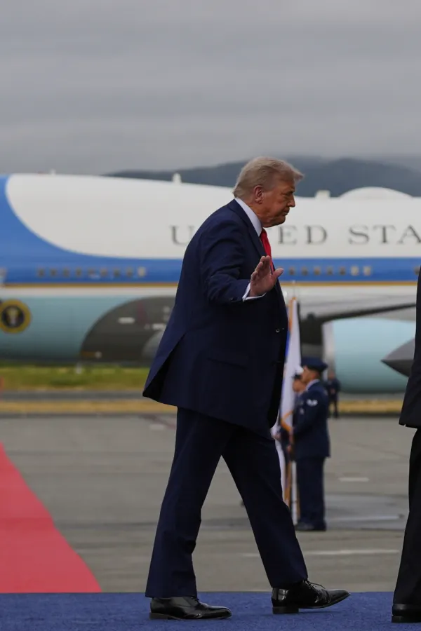TRamp i Putin na ALjasci