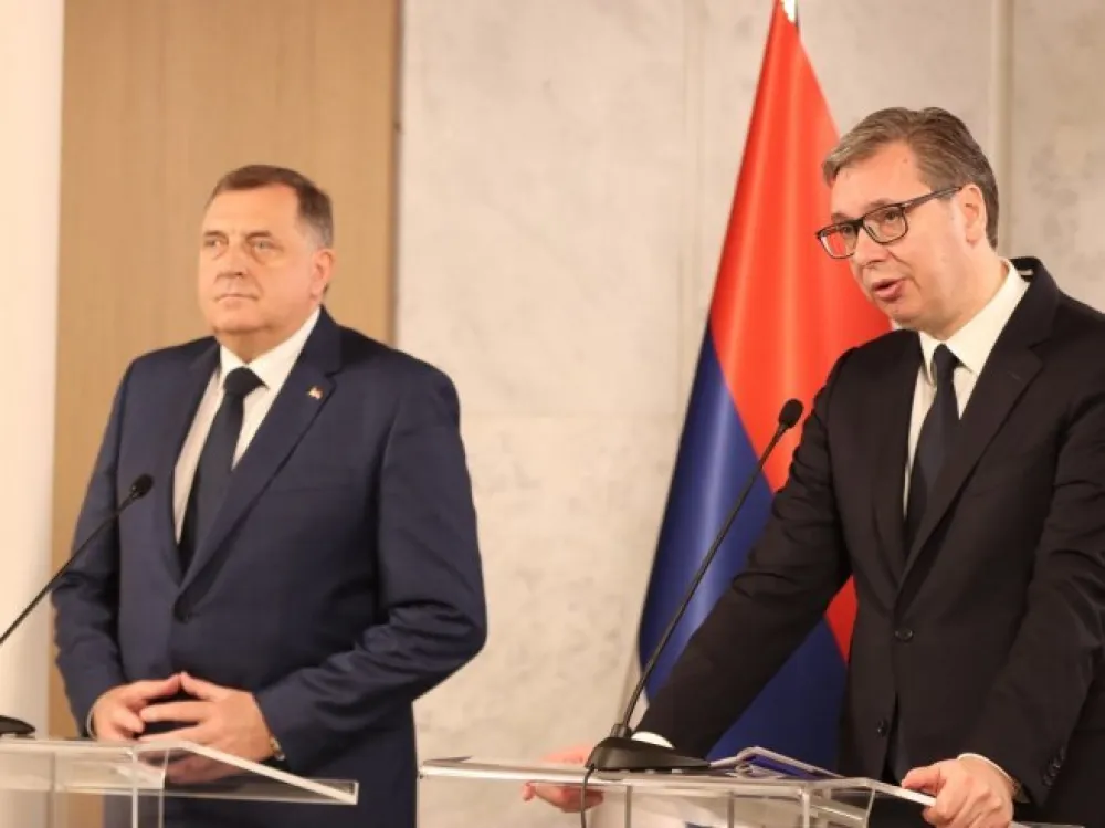 Stefanović tvrdi: Razmatra se da Dodik bude kandidat za predsjednika Srbije umjesto Vučića