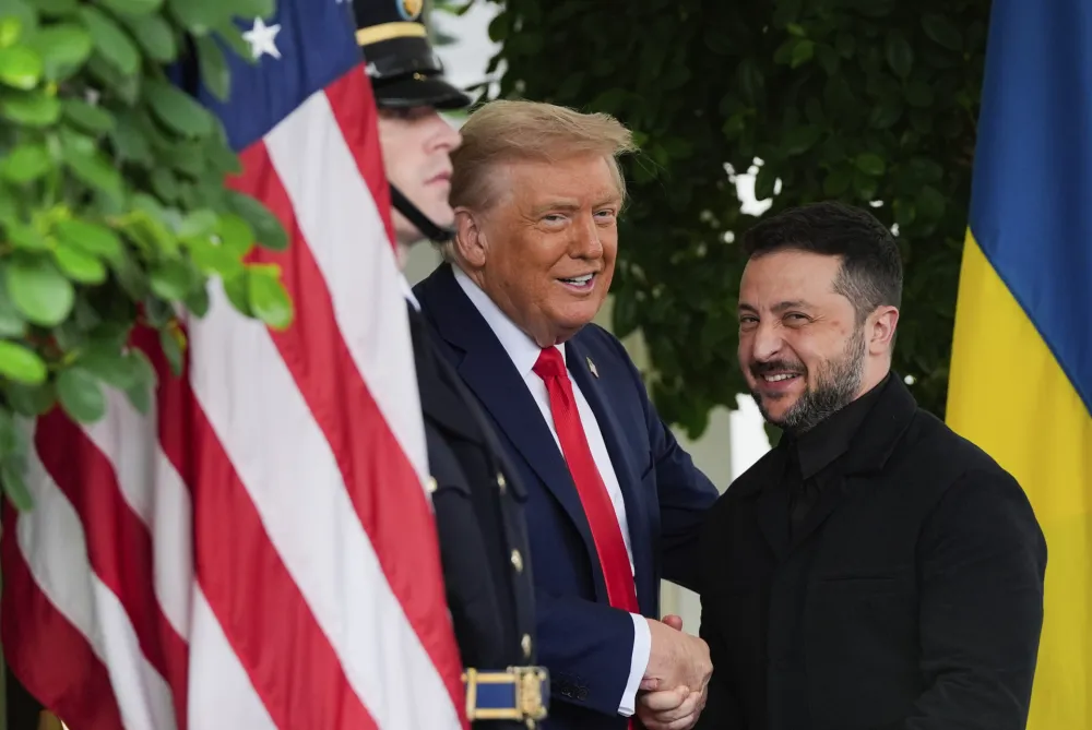 DOnald Tramp i Volodimir Zlenski