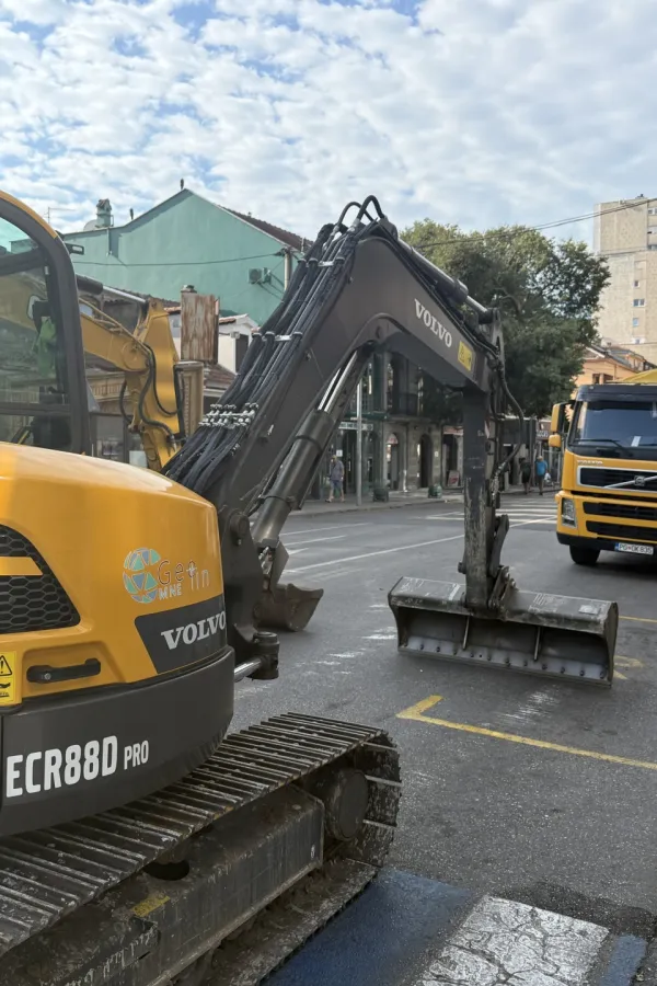 Počela rekonstrukcija Ulice slobode: Za sto metara ulice 790.000 eura