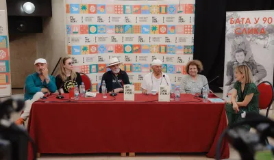 Konferencija za medije, ekipa filma "Paviljon"