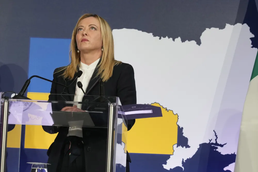 Meloni: Saveznici razmatraju italijanski predlog o garancijama za Ukrajinu