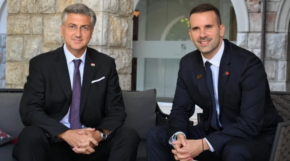 Spajić sa Plenkovićem:&nbsp;Dobri odnosi Crne Gore i Hrvatske važni za čitav region