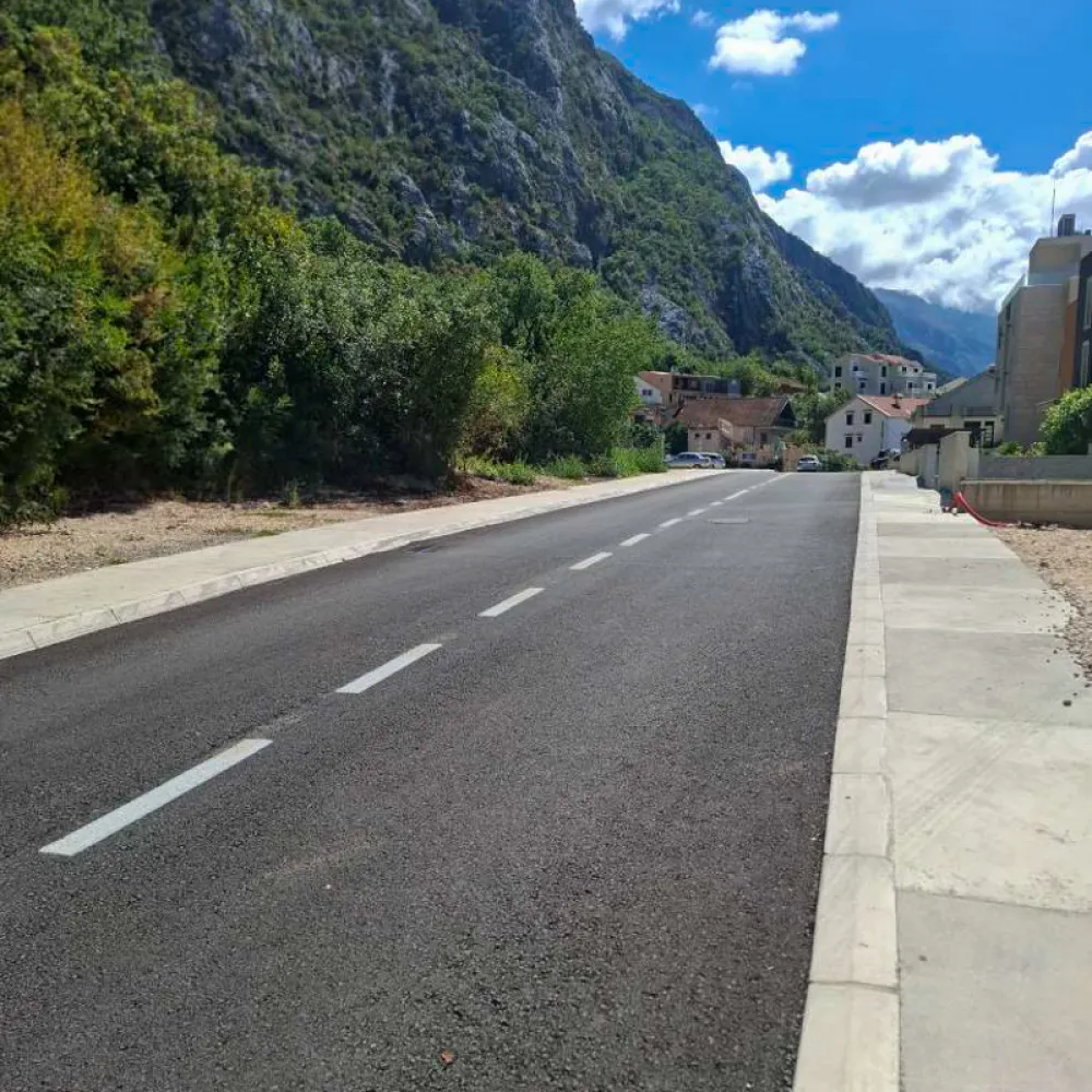 Op&scaron;tina Kotor: Nova saobraćajnica na Svetom Stasiju