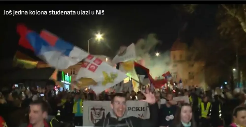 Poslanici EP u utorak o protestima i upotrebi sile protiv demonstranata u Srbiji