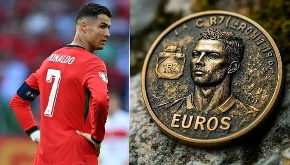 ROnaldo dobija svoj novčić