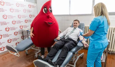 &Scaron;imun: Doniranje krvi je čin humanosti kojim se spa&scaron;avaju